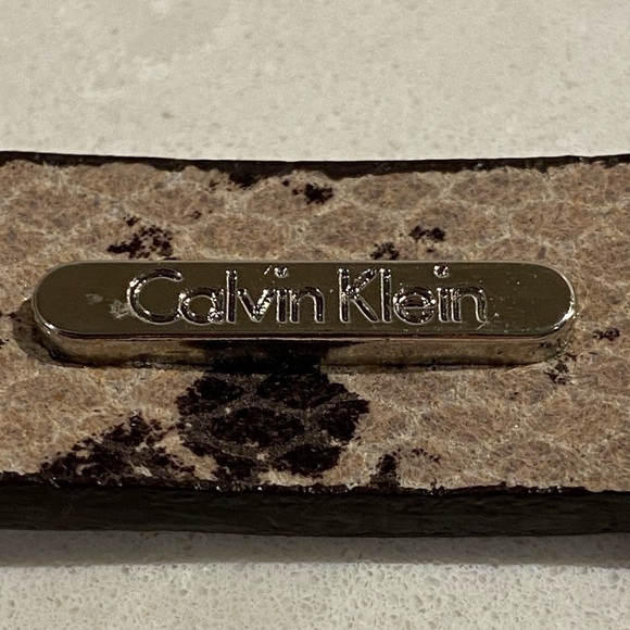 Vintage Calvin Klein Leather Belt - Size M - - Picture 6 of 10